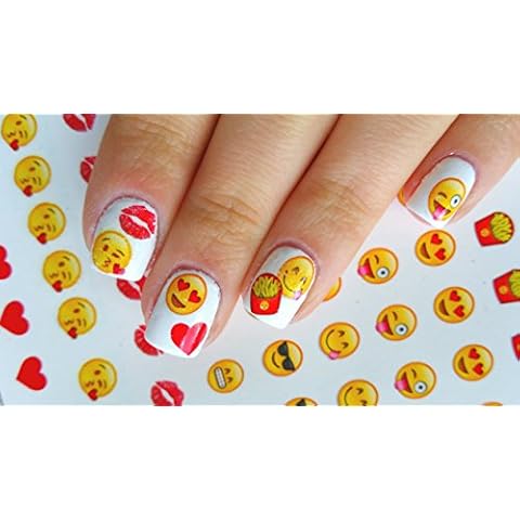 Emoji Nail Decals by Kaz Creations Cover