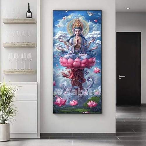 �������G �{�f�B�T�b�g�o �T �����h��G �L�b�g DIY ��l ���S�Ҍ��� �f�W�^�����G ��h�� �����L�b�g�ɂ��G�� Paint By Numbers �A�N�����y�C���g ���ʉ� �����Ńy�C���g �z�[�� �I�t�B�X���� �M�t�g 25x50 cm, �t���[����