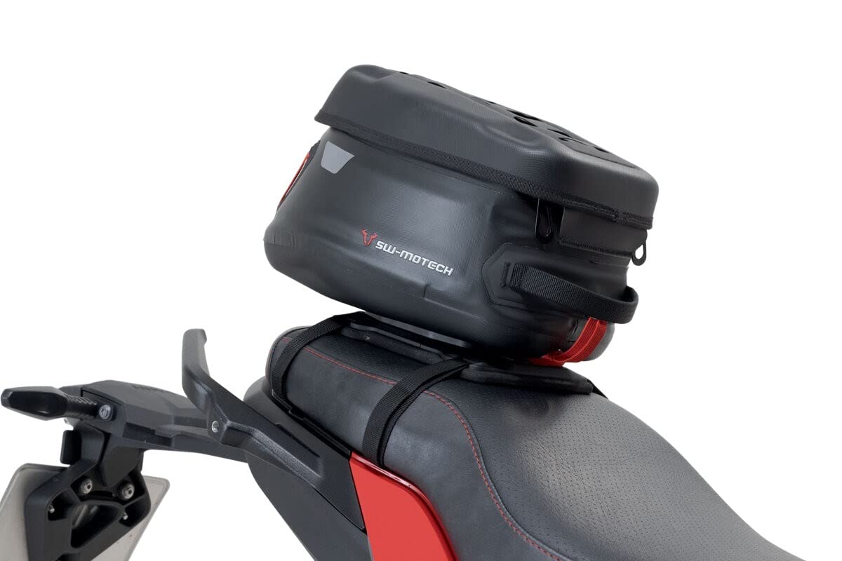 SW-MOTECH Akcesoria Motocykl Tank Plecak Quick Lock Quick-Lock PRO Adapter Pierścień na ławkę, Unisex, Uniwersalny, Na wszystkie pory roku, Plastik, Czarny