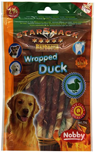 Produktbild von Nobby StarSnack Barbecue Wrapped Duck - 2 x 70 g