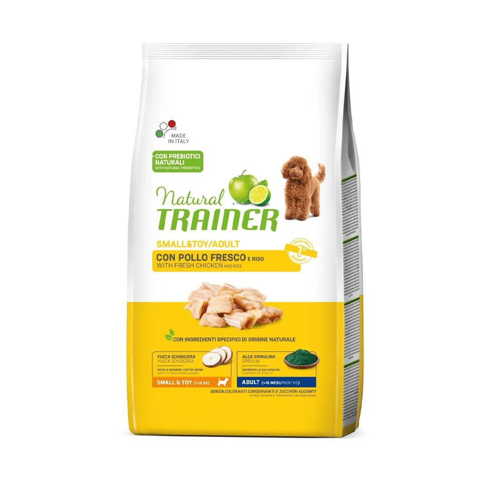 Trainer CROCCANTINI per Cane kg. 2 Natural Adult Small & Toy