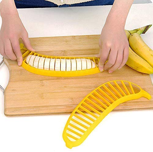 Nexellar-Multifunction-Banana-Slicer-1-Pcs-Plastic-Perfect-Handle-Banana-Slicer-Kitchen-Tools-for-Fruit-Salad-Banana-Fruit-Slicer-Chopper-Vegetable-Salad-Cucumber-Sausage-Strawberry-Grapes