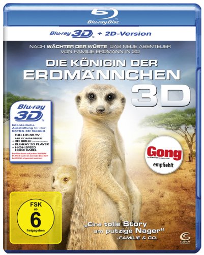 Die Königin der Erdmännchen [3D Blu-ray + 2D
