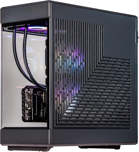 Image of Velztorm Black Praetix Custom Built Y60 Gaming Desktop PC (GeForce RTX 5080 16GB (Beats 4090), Liquid Cooled Intel i9-14900K, 64GB DDR5, 2TB PCIe SSD, 1000W PSU, WiFi 6E, Win 11 Pro)