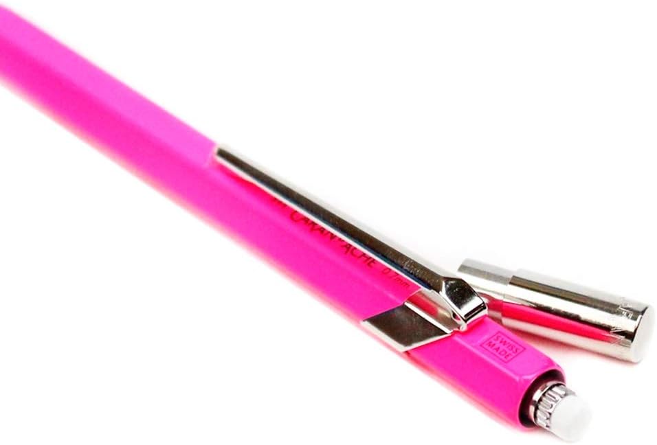 Caran d'Ache 0844-090 849 Classic Line Mechanical Pencil, 0.7mm, Fluorescent Pink