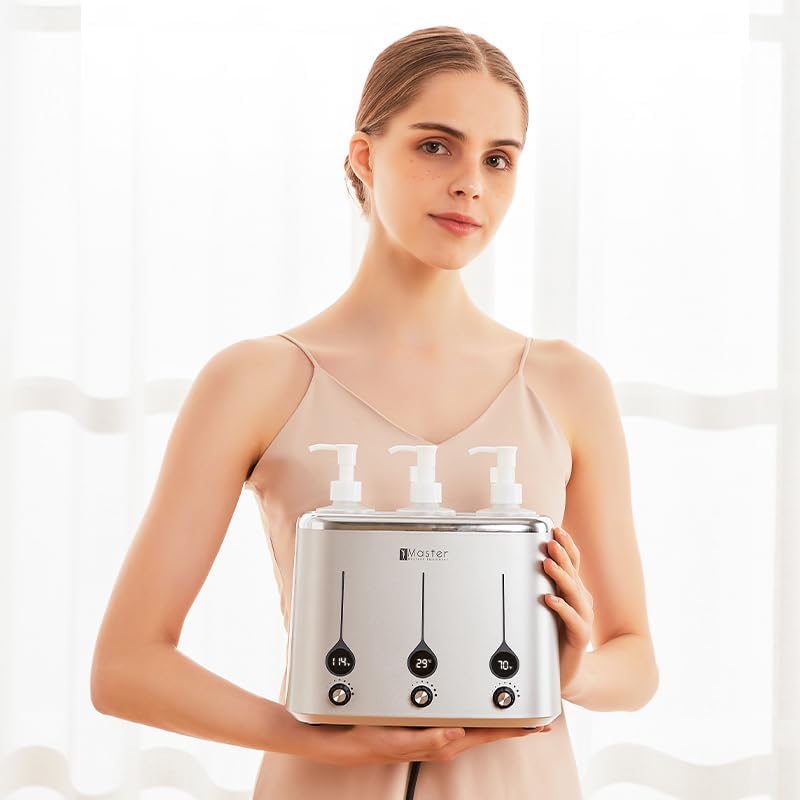 Miniatura 2 de Master Massage Calentador de aceite de masaje automático conveniente patente para terapia corporal de masaje de salón SPA (actualización de tres