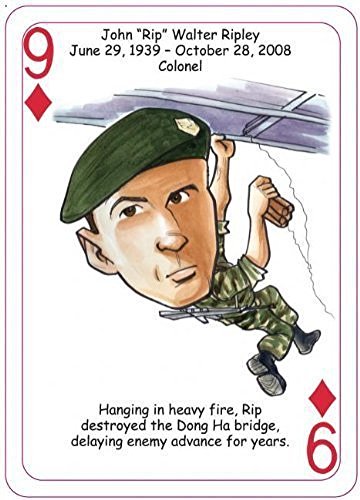 HeroDecks - U.S. Marines Battle Heros Playing Cards miniatura 2