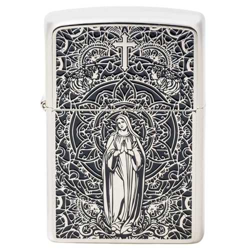 Encendedor Zippo Oil Flint con sticker Virgin Lady