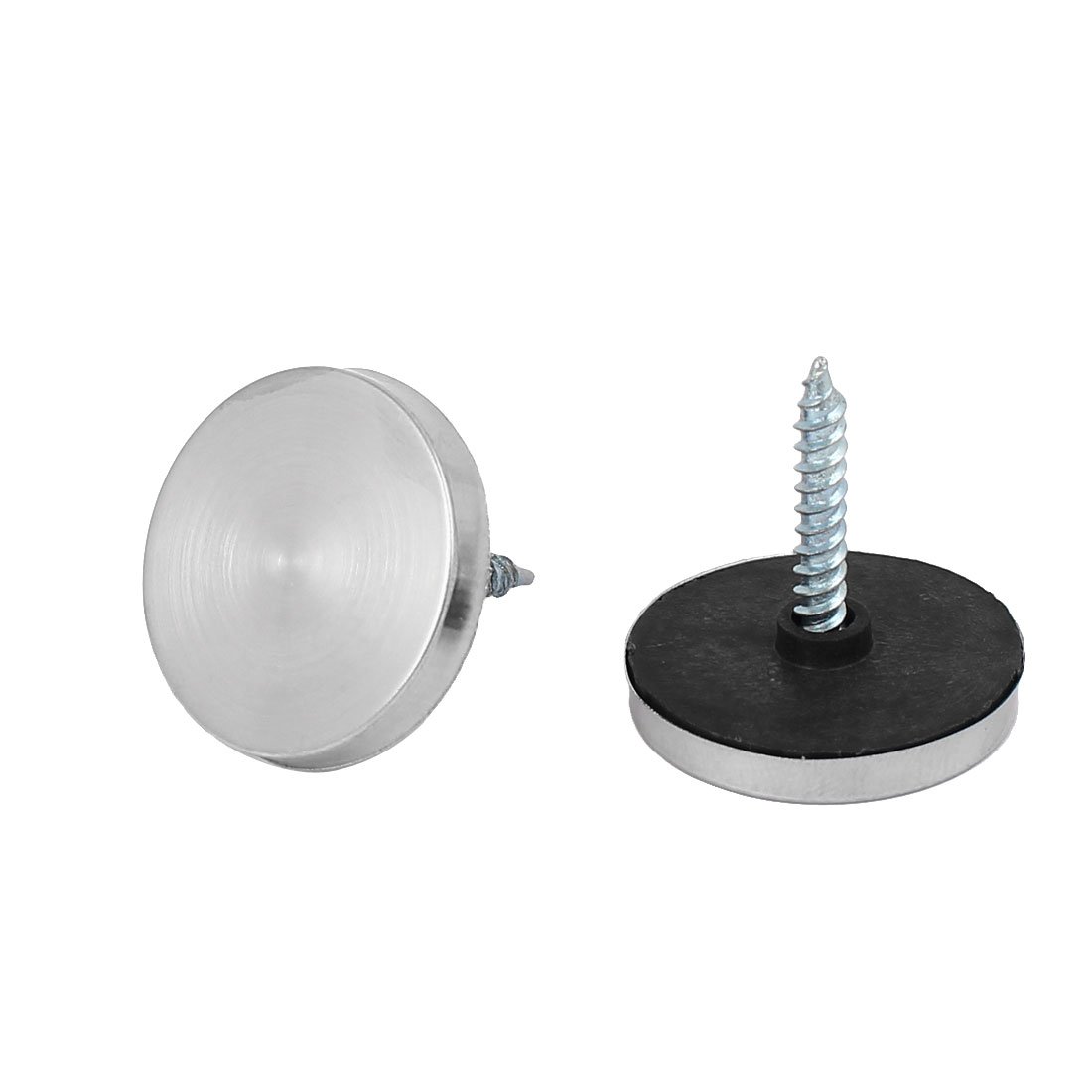 Aexit Bathroom Door Quality Parts Table Round Stainless Steel Mirror Screw Cap Nail 25mm Dia 200pcs Model:39as617qo581