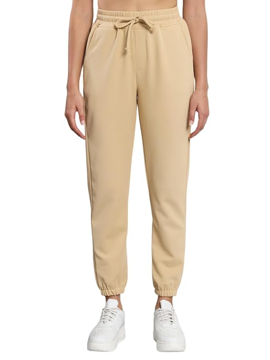Q-rious Women's Comfort Fit Cotton Blend Joggers