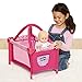 Baby Doll Playard Converts to Baby Doll Playmat, Baby Playpen with Mobile Included, Forup To 18