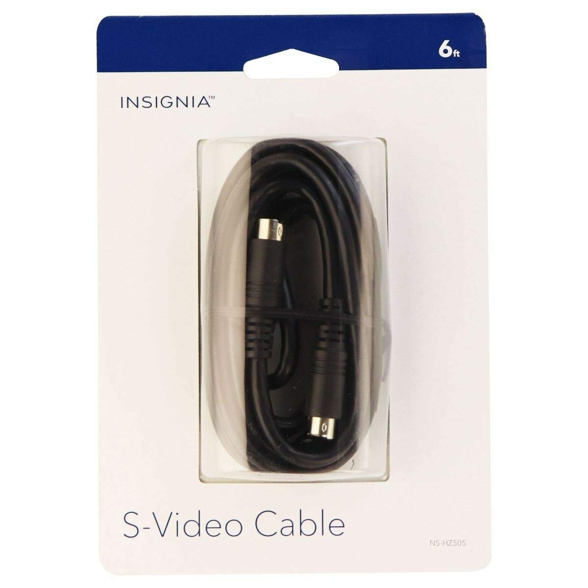 Insignia - 6' S-Video Cable - Black
