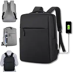 Mochila Executiva Notebook Slim Faculdade Trabalho Viagem Passeio Reforçada com Porta USB 15,6'' | Marca Izal®