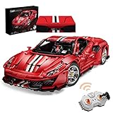 lego technic ferrari kaufen R/C Technic Bausteine Auto mit Power Funktion & LED Beleuchtung.kompatibel mit den bekannten Bausteinen aus Dänemark
