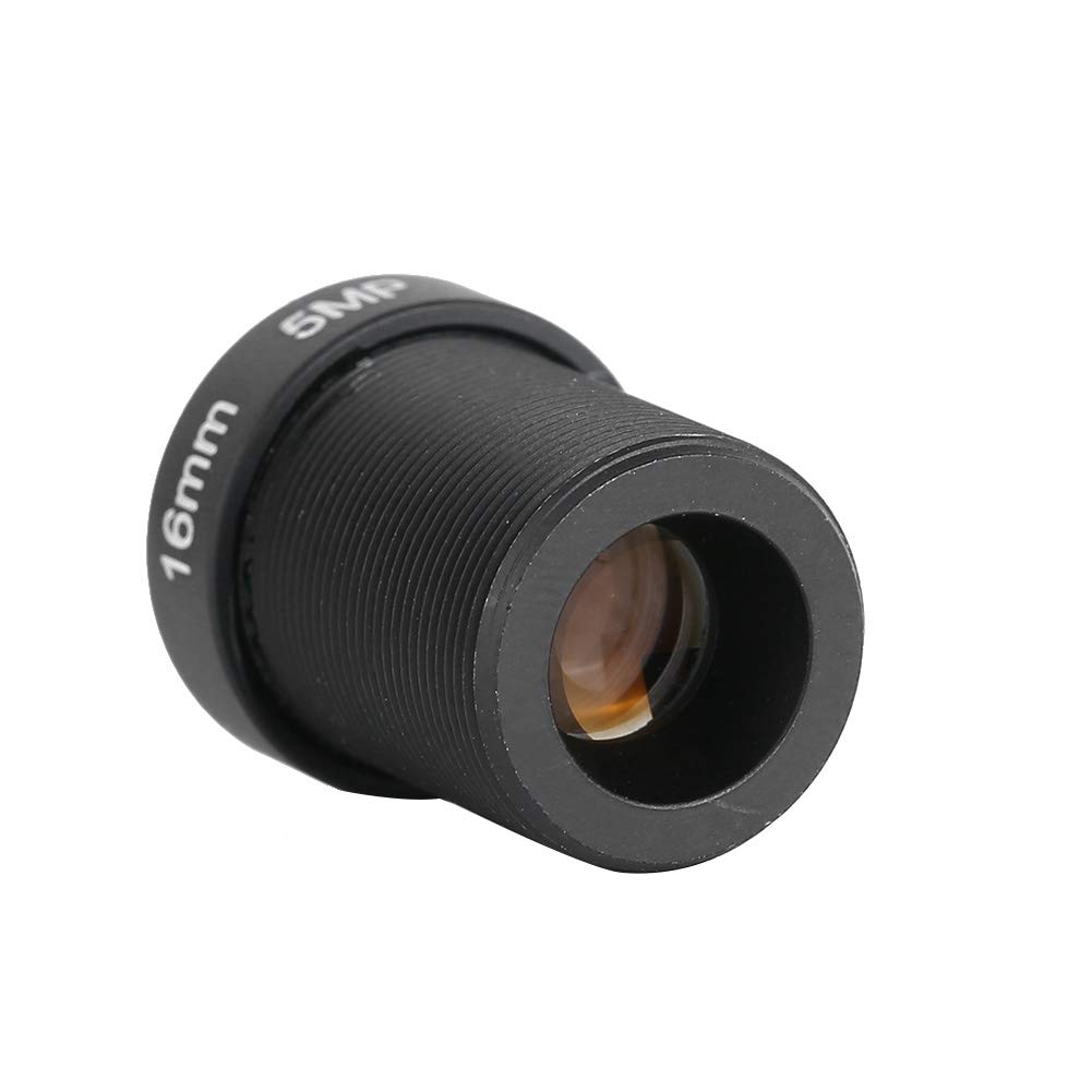 Objectif Caméra 16mm F/2.0 5MP HD Lentille M12 Ultra Grand Angle CCTV Surveillance