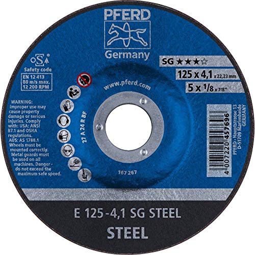 Pferd, 62212426, Grinding E 125-4 A 24 R SG