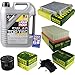 Produktbild QR-PARTS 69362665 Filter Set Inspektionspaket 5 Liter Motoröl Top Tec 4100 5W-40 MANN-FILTER Innenraumfilter Kraftstofffilter Luftfilter Ölfilter