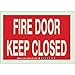 Brady 90943, Glow-In-The-Dark Fire & Exit Sign, (Pack of 10 pcs)