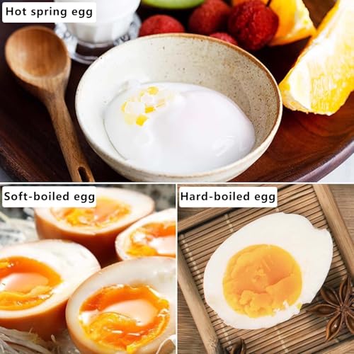 vnmudzeo Electric Hot Spring Egg Cooking Device,800 W,Automatic Half-Boiled Soft-Boiled Egg Machine,9L Large Capacity(50 pic)