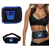 Lowest Price! 1PCS Electronic Body AB Gymnic Front Muscle Arm leg Waist Abdominal Massage Exercise Toning Belt Slim Fit