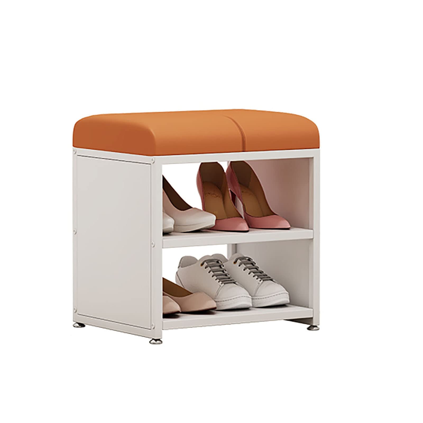 Étagère à chaussures simple en fer pour éliminer le désordre de l'entrée