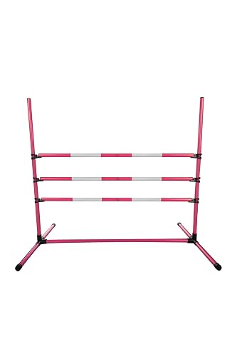 HKM Hobby Horsing Juego de saltos Rosa One Size