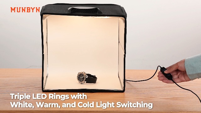 Watch MUNBYN lightbox for Photography on Amazon Live