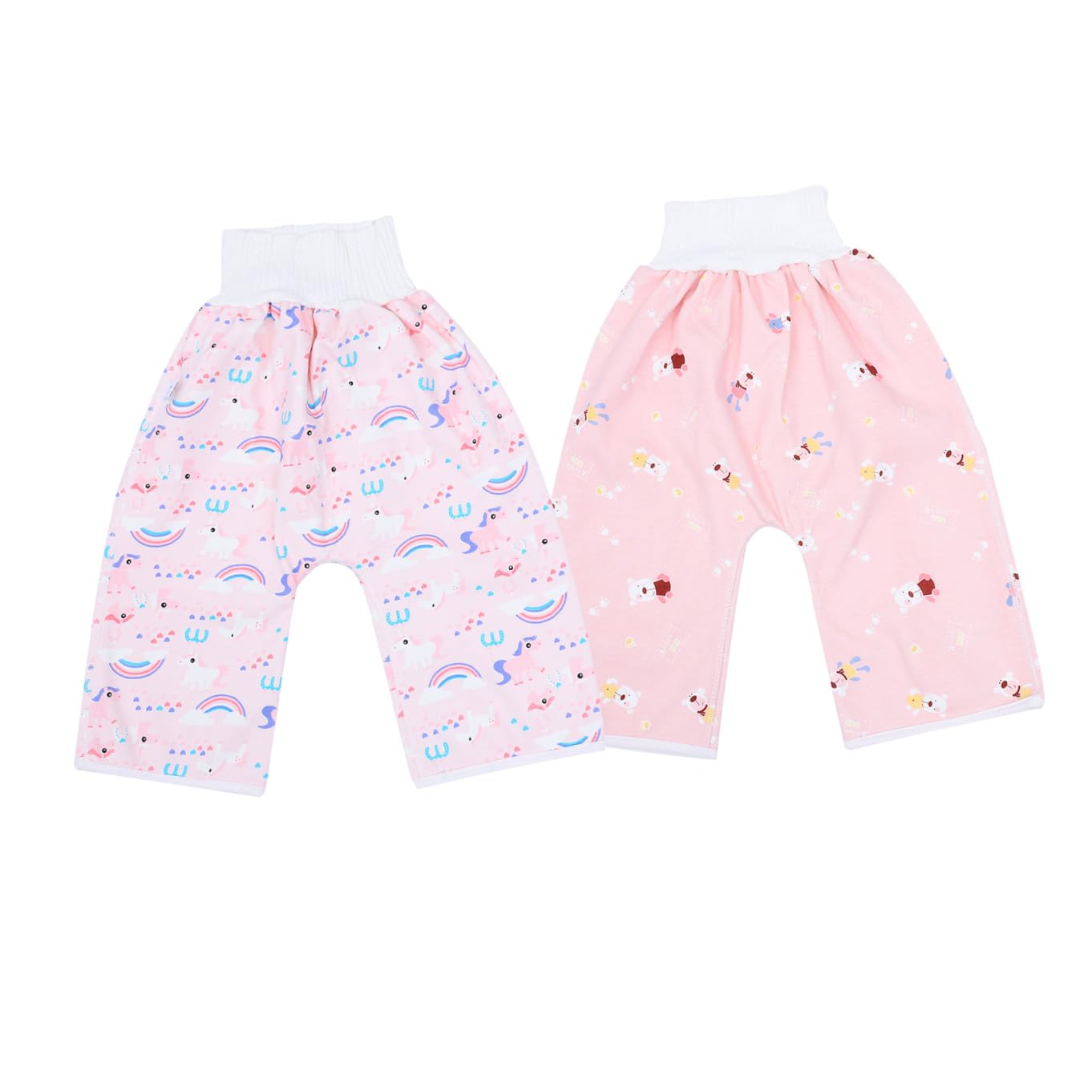 Culottes D’apprentissage Bébé 2 Pièces en Coton, Pantalon D’entraînement