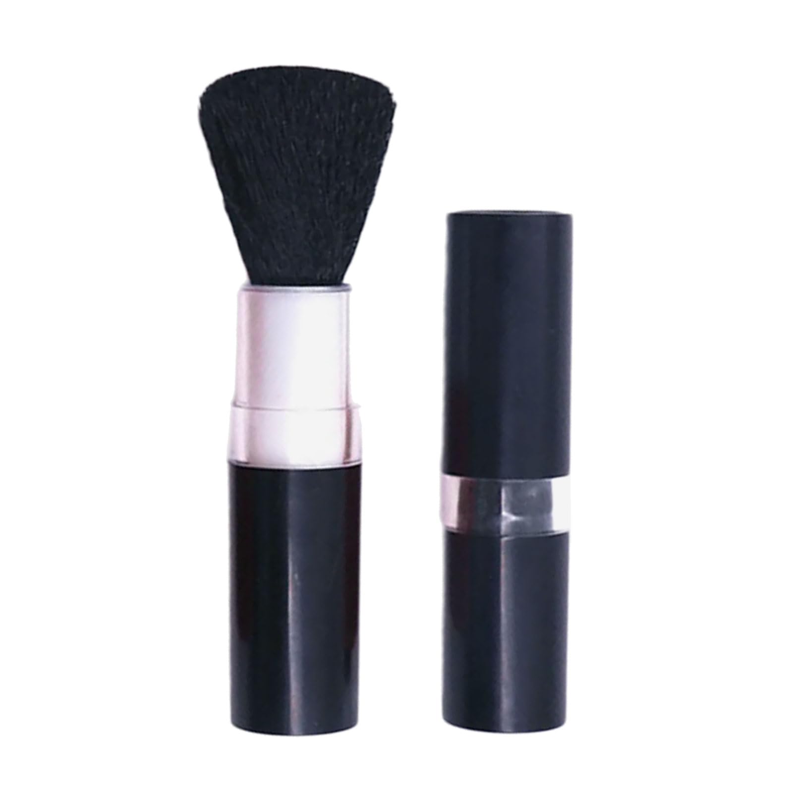 2 Pieces Retractable Computer Cleaning Brushes for Keyboards Digital Devices Camera Lenses Durability ABS Construction Keyboard Cleaner Brush