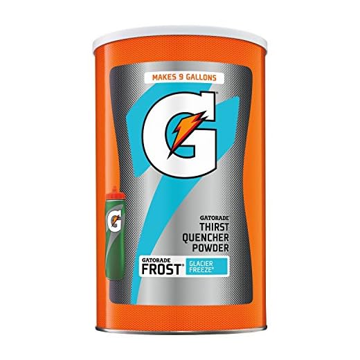 Gatorade Glacier Poudre de gel pour 36 litres