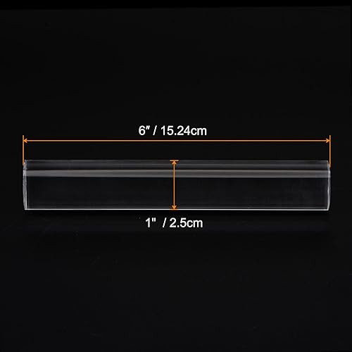 Miniatura 2 de HARFINGTON Rodillos de arcilla acrílica de 6 x 1 pulgadas, rodillo redondo de plástico antiadherente sólido, barra de arcilla polimérica, rodillo de