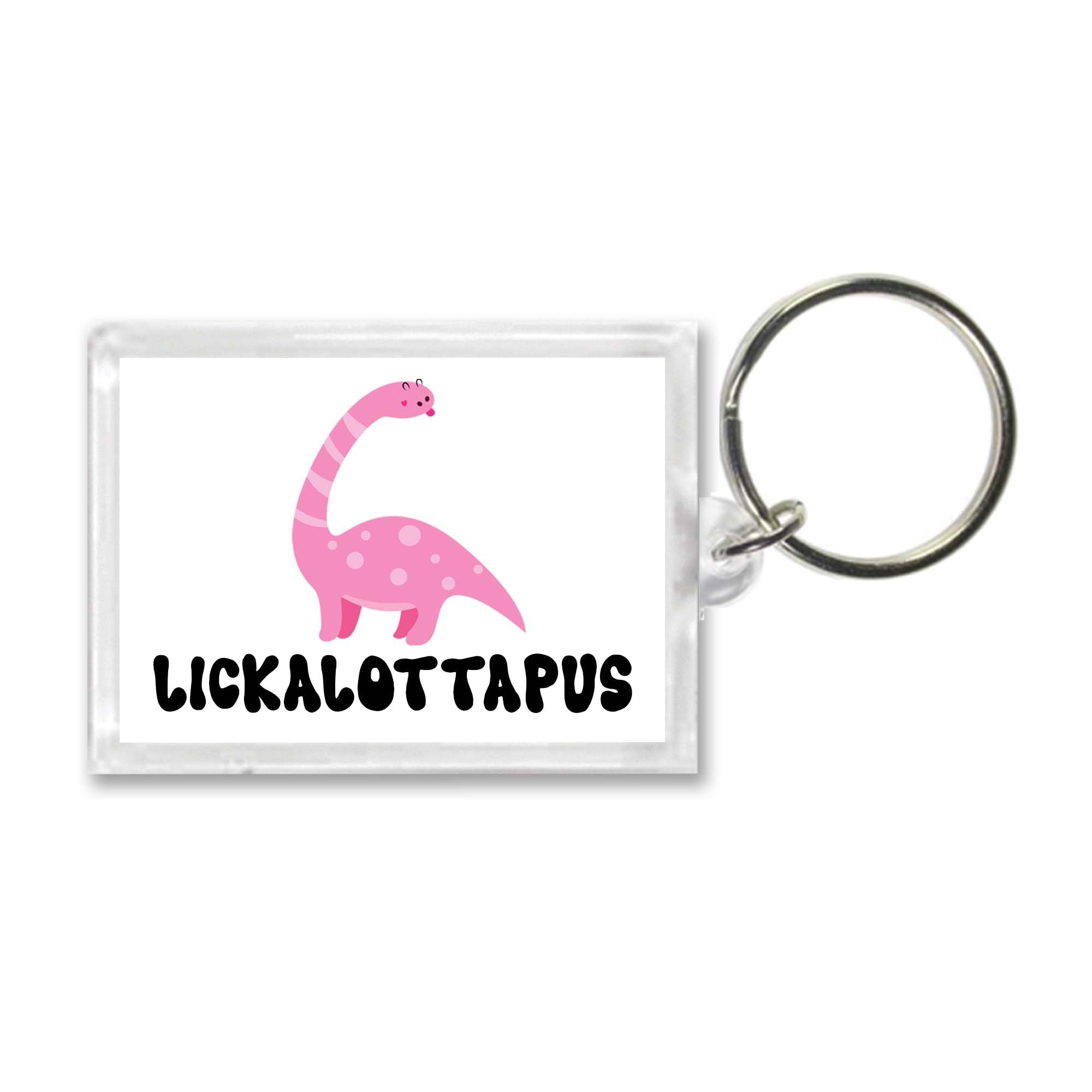 Rib ticklerz - Funny Keyring - Lickalottapus Gift For Lesbian Best Friend - Joke Present - Birthday Gifts - Secret Santa Colleague Present - Gifts For Her - KR125