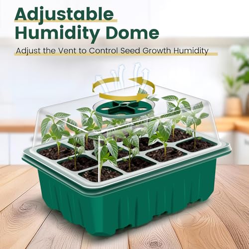 Image of 3rd Gen Seed Starter Tray, 10 Pack Seed Starter Kit, 120 Cells