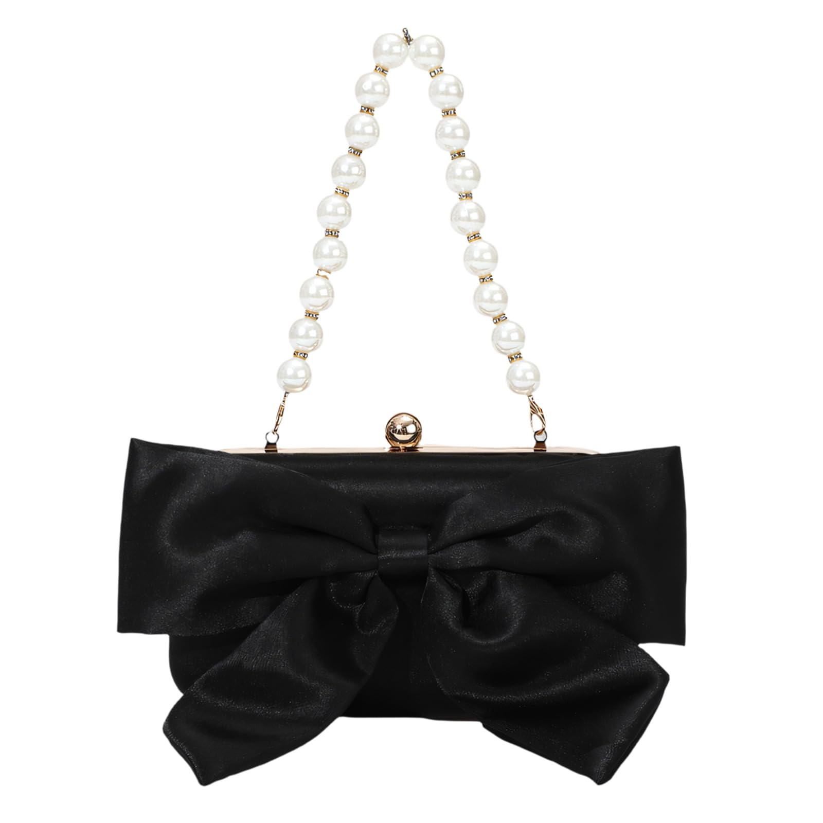 Sac à main à bandoulière avec nœuds logeable pour petits objets - 8