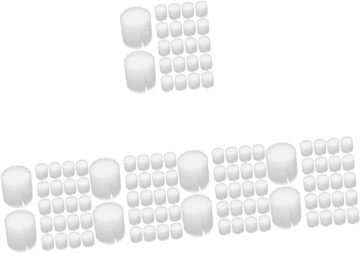 BESPORTBLE 5sets Hydroponic Sponge Soilless Vegetables Cultivation High Success Rate Transplanting Nutrient-Rich for Growth 100pcs*5