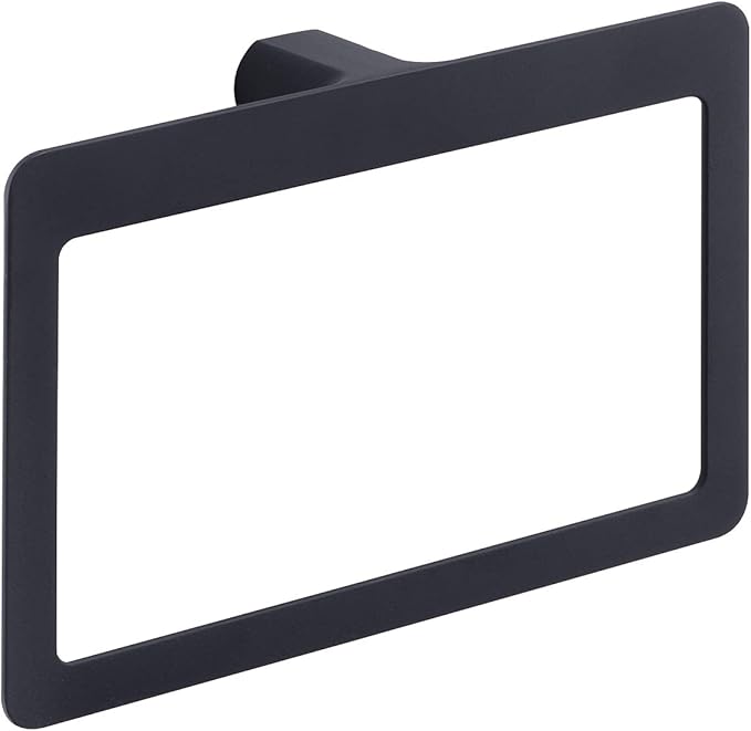 Gedy Pirenei Toallero argolla, Latón, Negro, 23x5x15 : Amazon ...