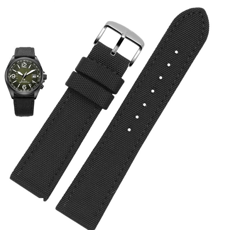 Bracelet montre nylon Blancpain pour remplacer un bracelet usé avec élégance