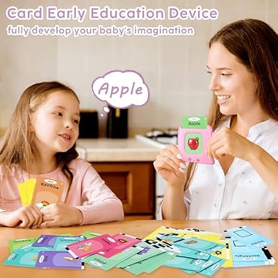 Talking Flash Cards,Kids Toddler Flash Cards with 240 Sight Words,Montessori Toys,Autism Sensory Toys,Speech Therapy Toys,Learning Educational Gifts for Age 1 2 3 4 5 Years Old Boys and Girls