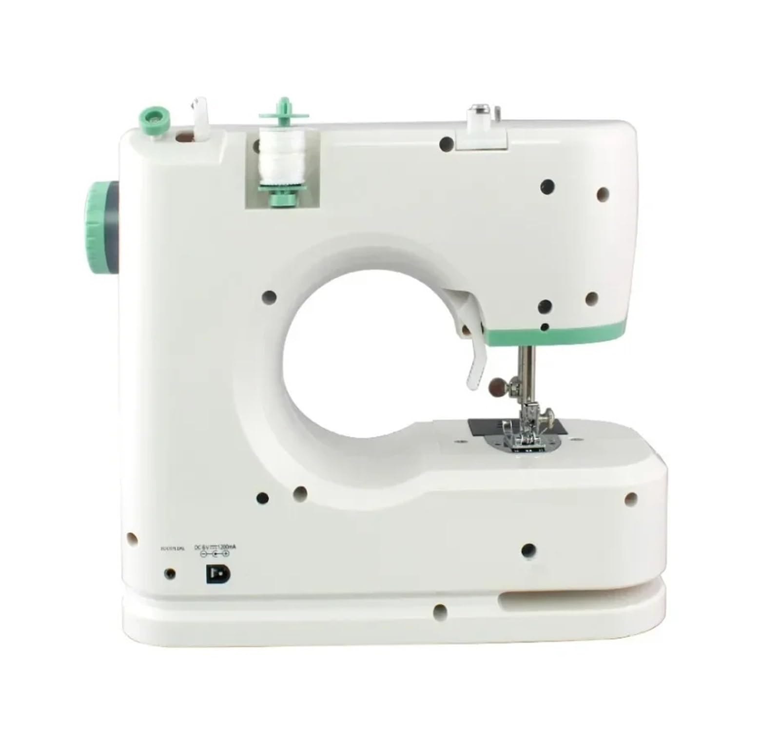 Suministros de Costura para Ropa Hecha a Mano DIY Máquina eléctrica doméstica Mini Bloqueo de Borde Potente Silenciosa Estable