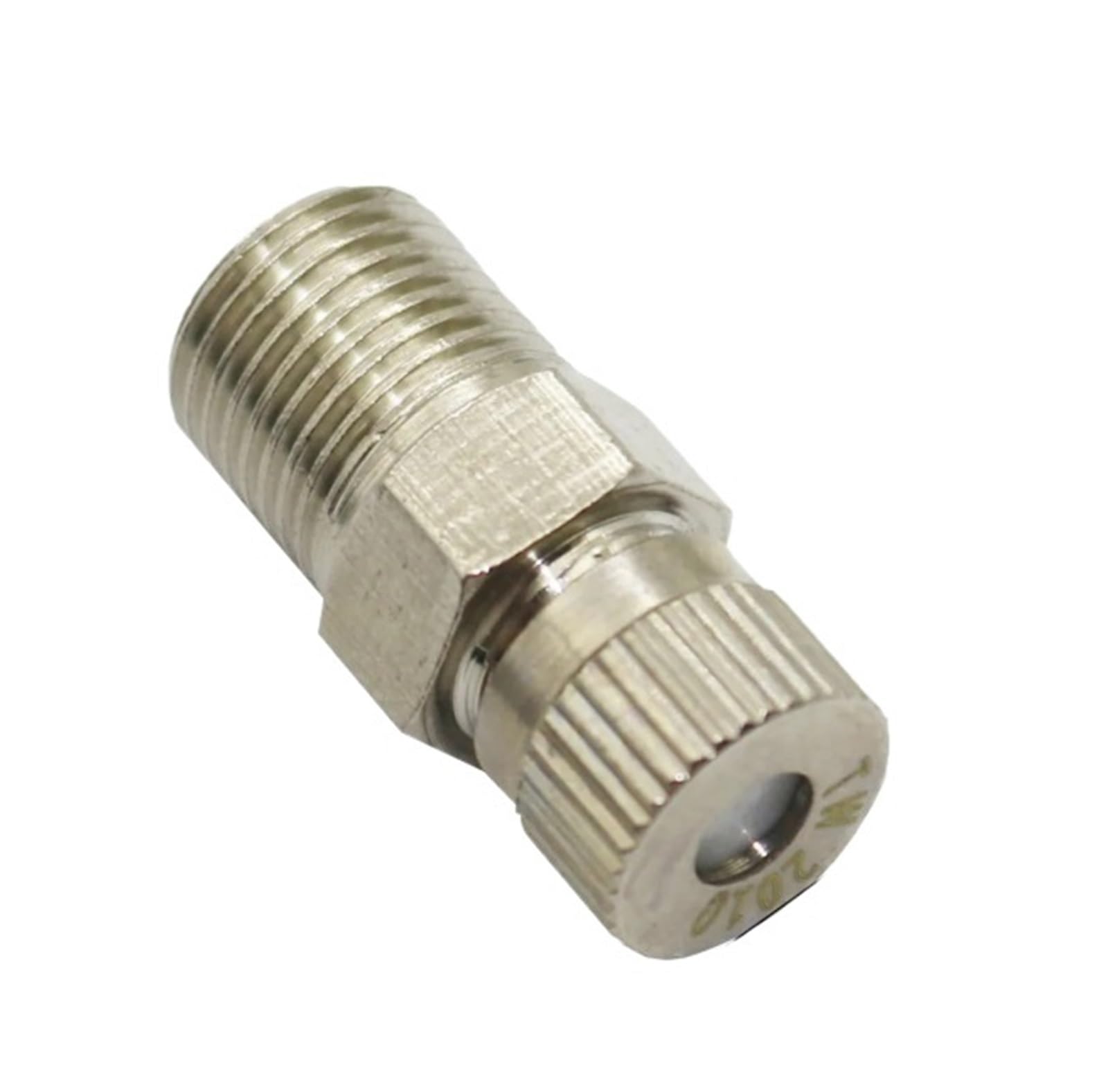 Varnok 0.4Mm Misting Nozzles 60Pcs Metal High Pressure 1/8" Thread Atomization Nozzles Garden Landscaping Agriculture Watering Coooling(0.4Mm)