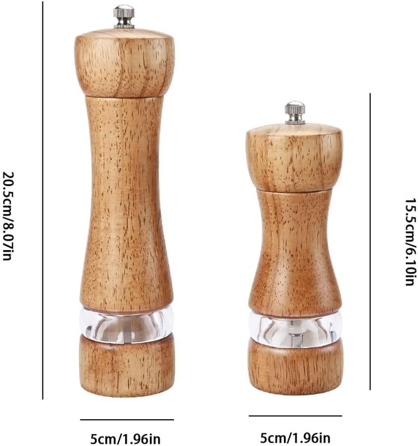 ソルトアンドペッパーグラインダーセット - プロのシェフのための塩と
