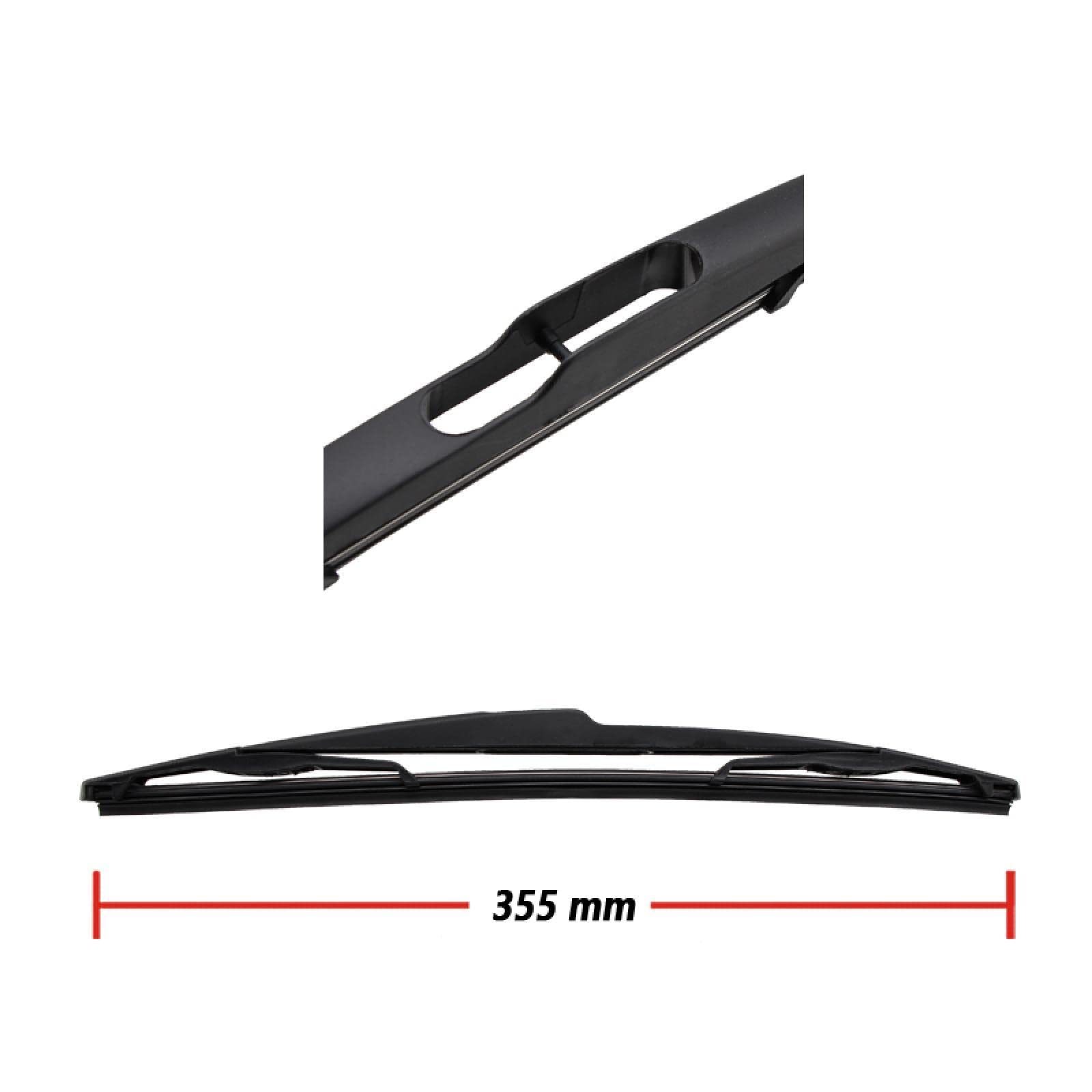 Tergicristallo Posteriore per MG 3SW 2008-2011 355mm Tergicristalli Posteriori per Auto e tergicristalli Posteriori Set di Accessori per Auto