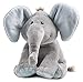 Schaffer Knuddel mich!- BabySugar Blue Éléphant en Peluche, 5183, Bleu, Taille L 30 cm / 24x19x20 cm