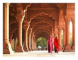  Artworks Italia Femmes en Robe Traditionnelle, Inde Papier Art-26\