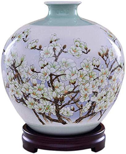 Vase en céramique antique 30cm pour raviver un salon triste avec des fleurs