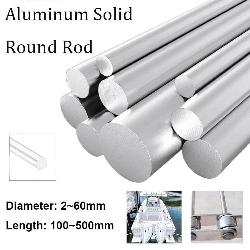 6061 Aluminiumstab-Rundstab(50x100mm)