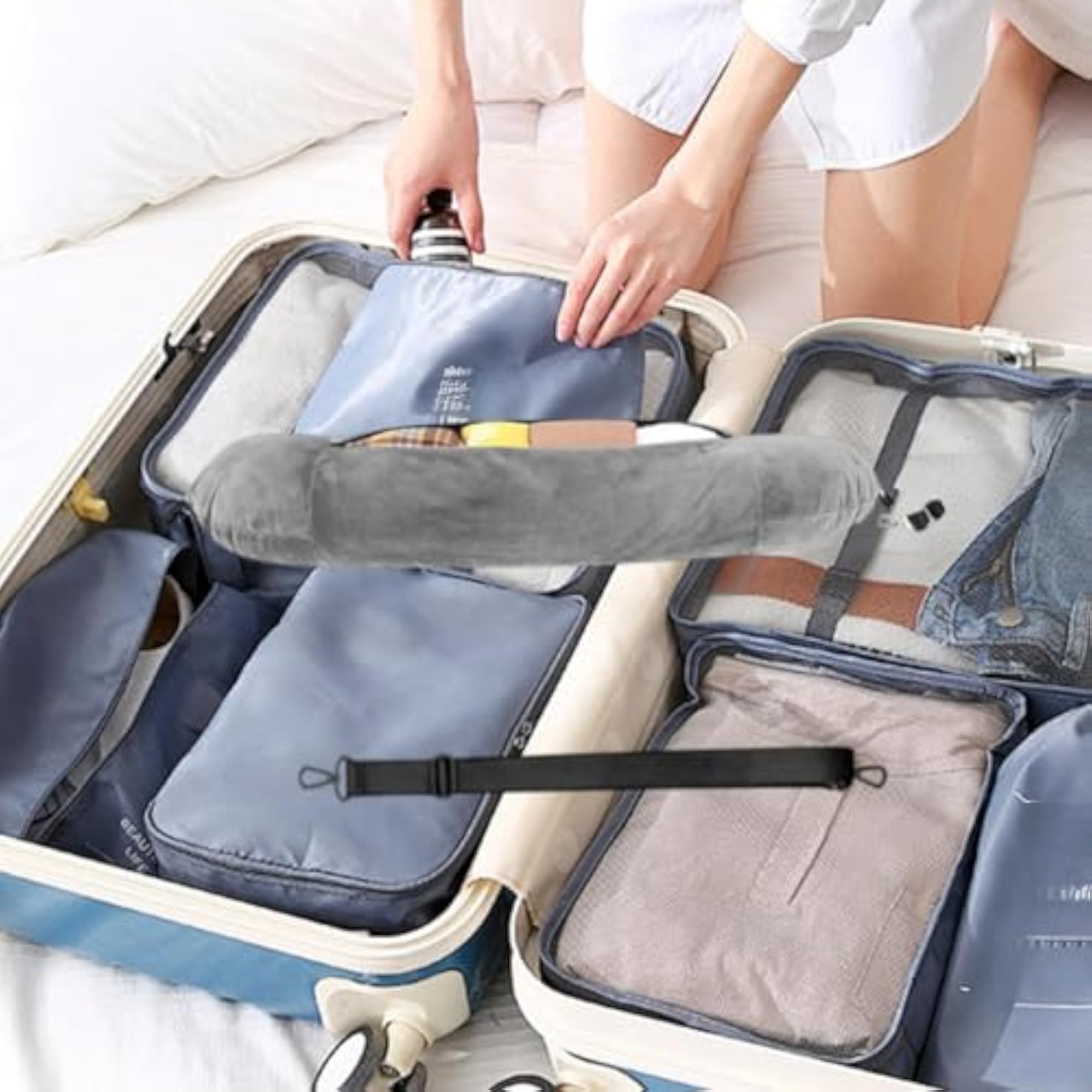 Travel Neck Pillow Case Cover U Shape Storage Bag