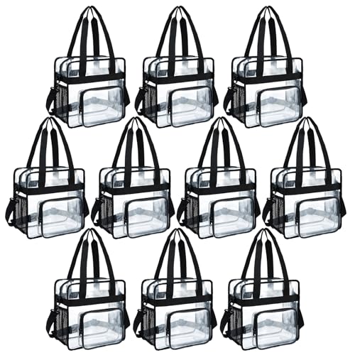 Clear Tote Bag Heavy-Duty Purse - Work Totes Purse Large Concert College Sports