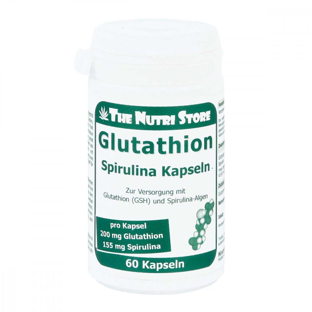 can i take spirulina and glutathione together Hirundo Products 200 mg Glutathione + Spirulina Capsules Pack of 60 :  Amazon.de: Health & Personal Care