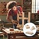 3 Stücke Holz-Schleifklotz, Buchenholz Schleifblock Umfassen Cuniform, Quadratische und Abschrägung, Handschleifklotz, Lederwerkzeuge, für Polieren zum Formen (1)